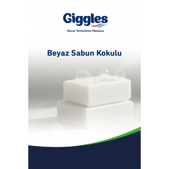 Giggles Vücut Temizleme Havlusu 50'li 6 Paket 300 Havlu