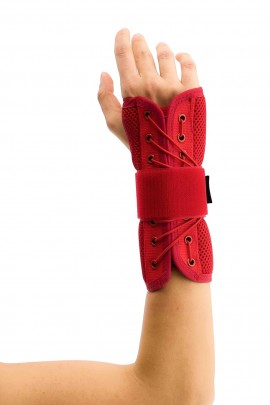 STATİK EL BİLEK SPLİNTİ KIRMIZI BEDENSİZ (AİRTEX KUMAŞ)