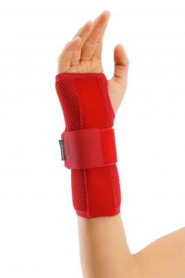 STATİK EL BİLEK SPLİNTİ KIRMIZI BEDENSİZ (AİRTEX KUMAŞ)