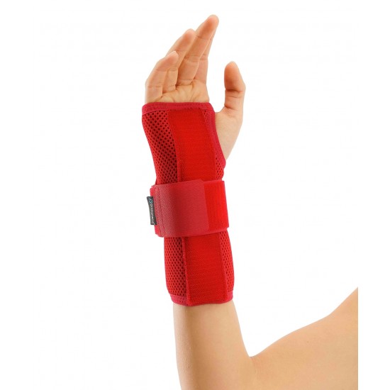 STATİK EL BİLEK SPLİNTİ KIRMIZI BEDENSİZ (AİRTEX KUMAŞ)