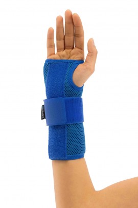 STATİK EL BİLEK SPLİNTİ MAVİ BEDENSİZ (AİRTEX KUMAŞ)