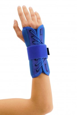 STATİK EL BİLEK SPLİNTİ MAVİ BEDENSİZ (AİRTEX KUMAŞ)