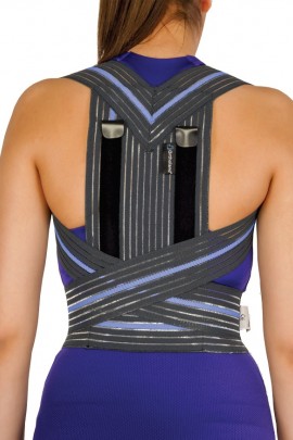 POSTUREKS KORSE/OMUZ RETRAKSİYON HARNESİ FÜME (MİSİNELİ KUMAŞ) BEDENSİZ