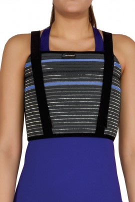 GÖĞÜS KORSESİ ÇELİK BALENLİ FÜME