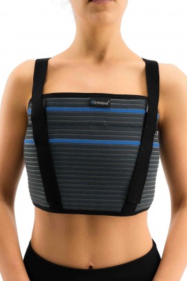 GÖĞÜS KORSESİ PLASTİK BALENLİ FÜME-BEDENSİZ